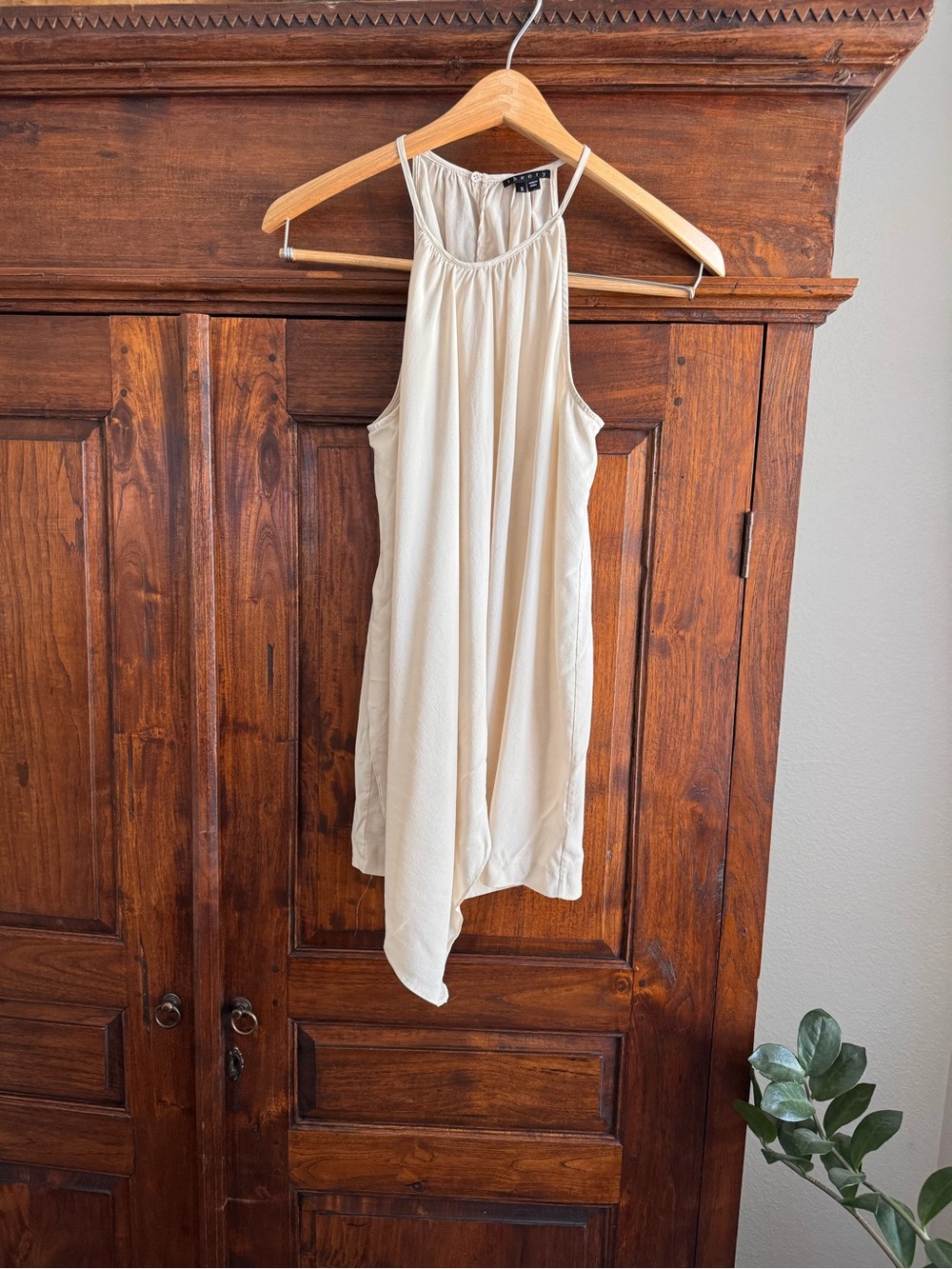 Theory Terabi Silk Halter Top